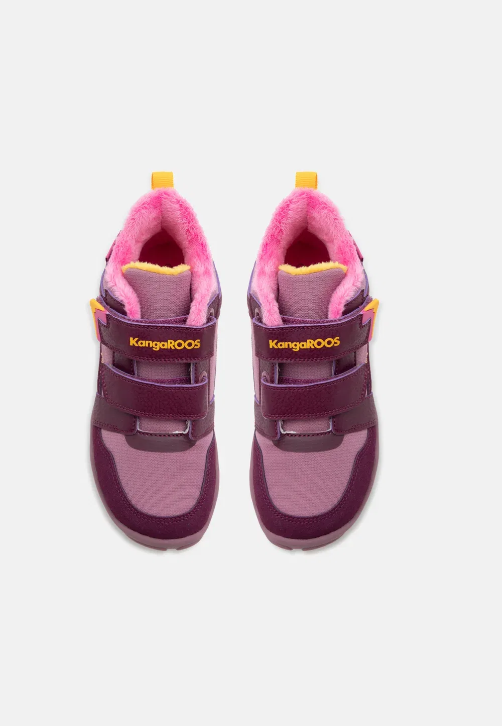 K bxk grashopper средней босиком, унисекс - высокие кроссовки Kangaroos, Blackberry/Pop Pink — фото 4