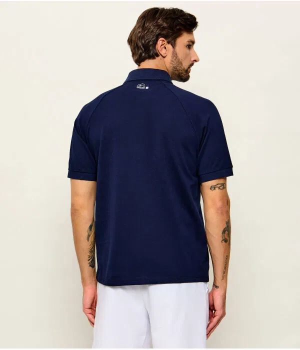 Мужское поло Regular Fit Lacoste, Blu Marino — фото 3