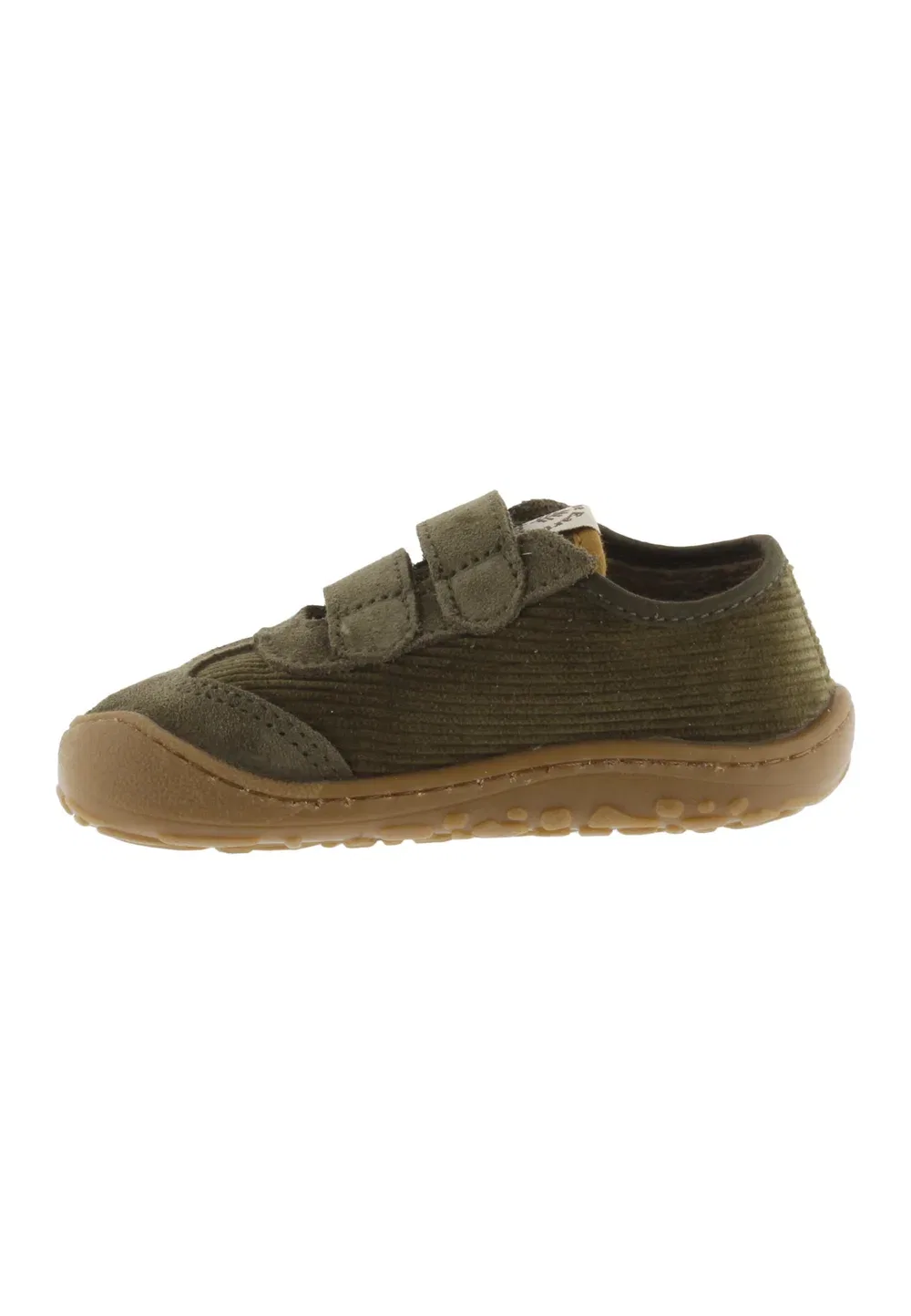 Кроссовки Bosco barefoot trainer 1370134 - обувь с ремешком на липучке Victoria Shoes, Kaki