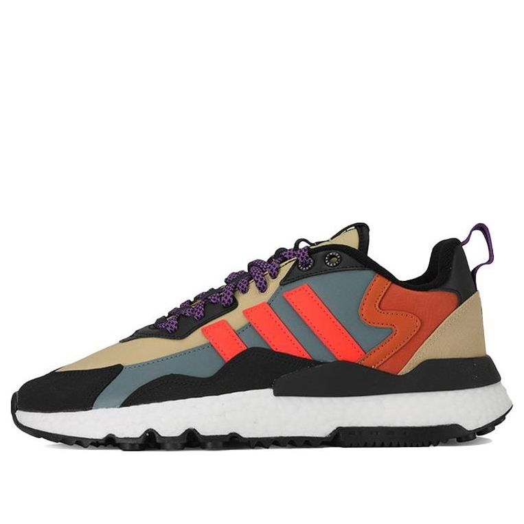 

Кроссовки adidas originals Nite Jogger Orange/Black/Purple, черный