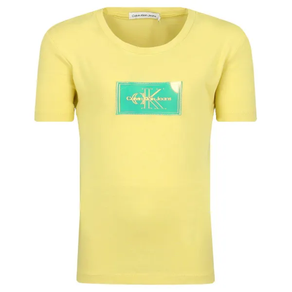 

Футболка стандартного кроя Calvin Klein, желтый