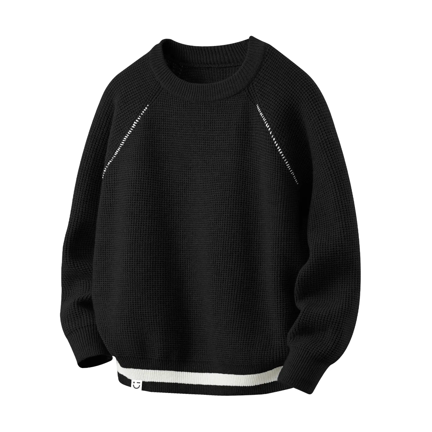Детский джемпер с воротником-стойкой MINISO, Soft And Thermal Black