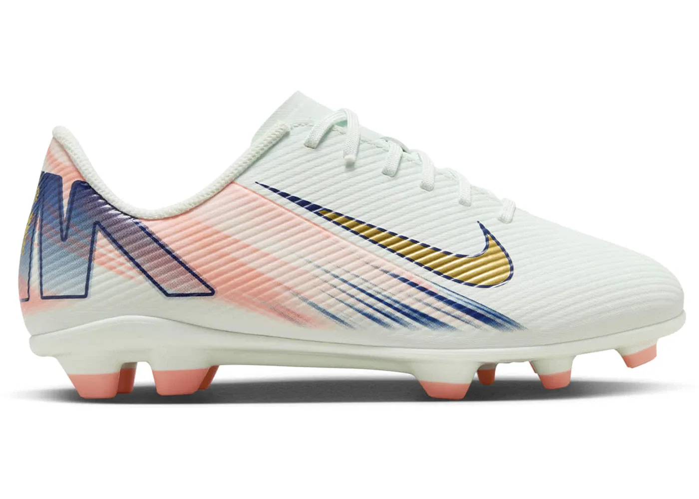 Детские бутсы Nike Jr. Vapor 16 Club Mercurial Dream Speed, Barely Green/Crimson Pulse/Metallic Gold Coin