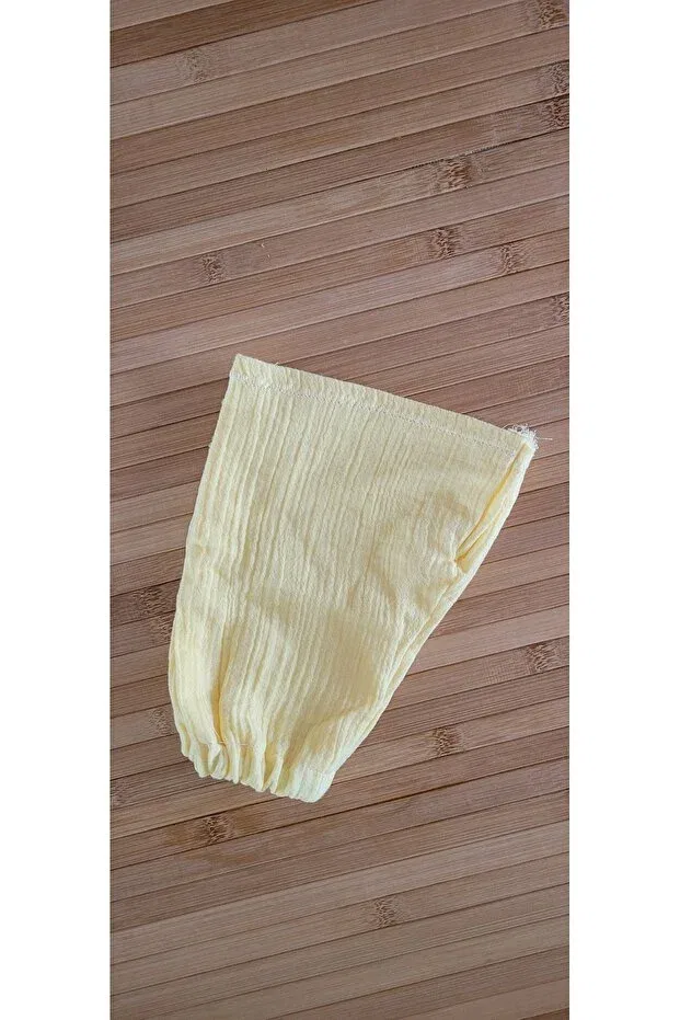Детские шорты для девочек хлопковые 100% cotton muslin kids shorts - yellow No Brand, Желтый — фото 2