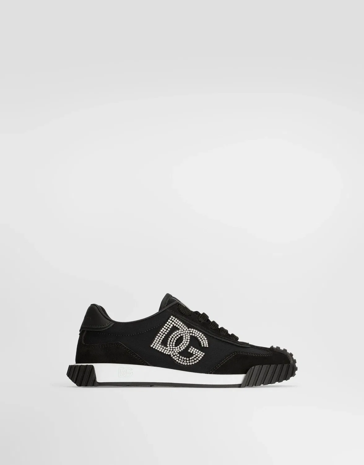 Кроссовки DG Athletic замшевые Dolce&Gabbana, черный
