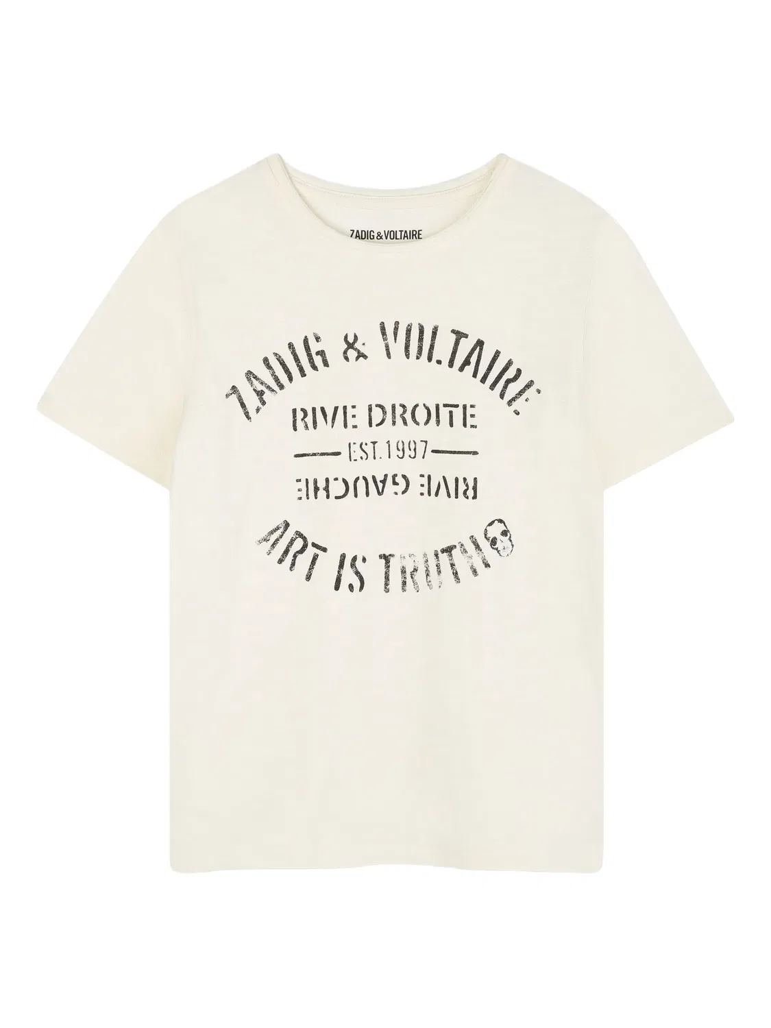 Футболка с графическим принтом Zadig&Voltaire, белый
