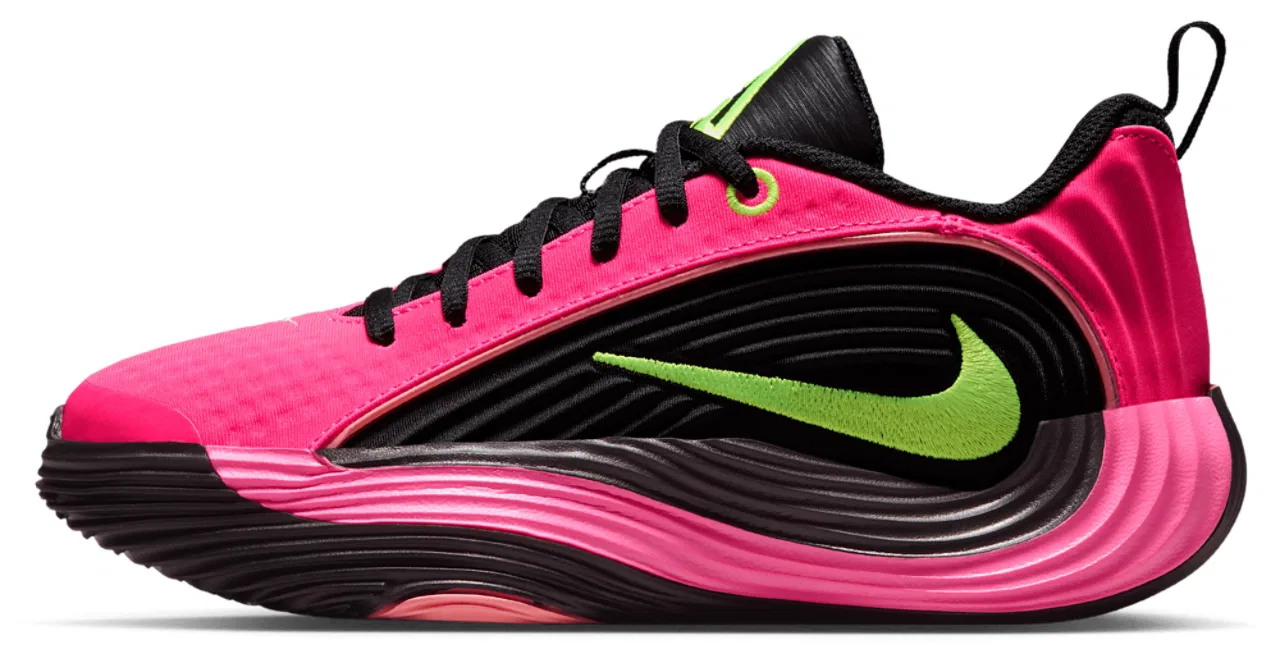 Детские кроссовки для мальчиков с высоким сцеплением Giannis Immortality 5 Nike, Hyper Pink Volt Oracle Pink — фото 2