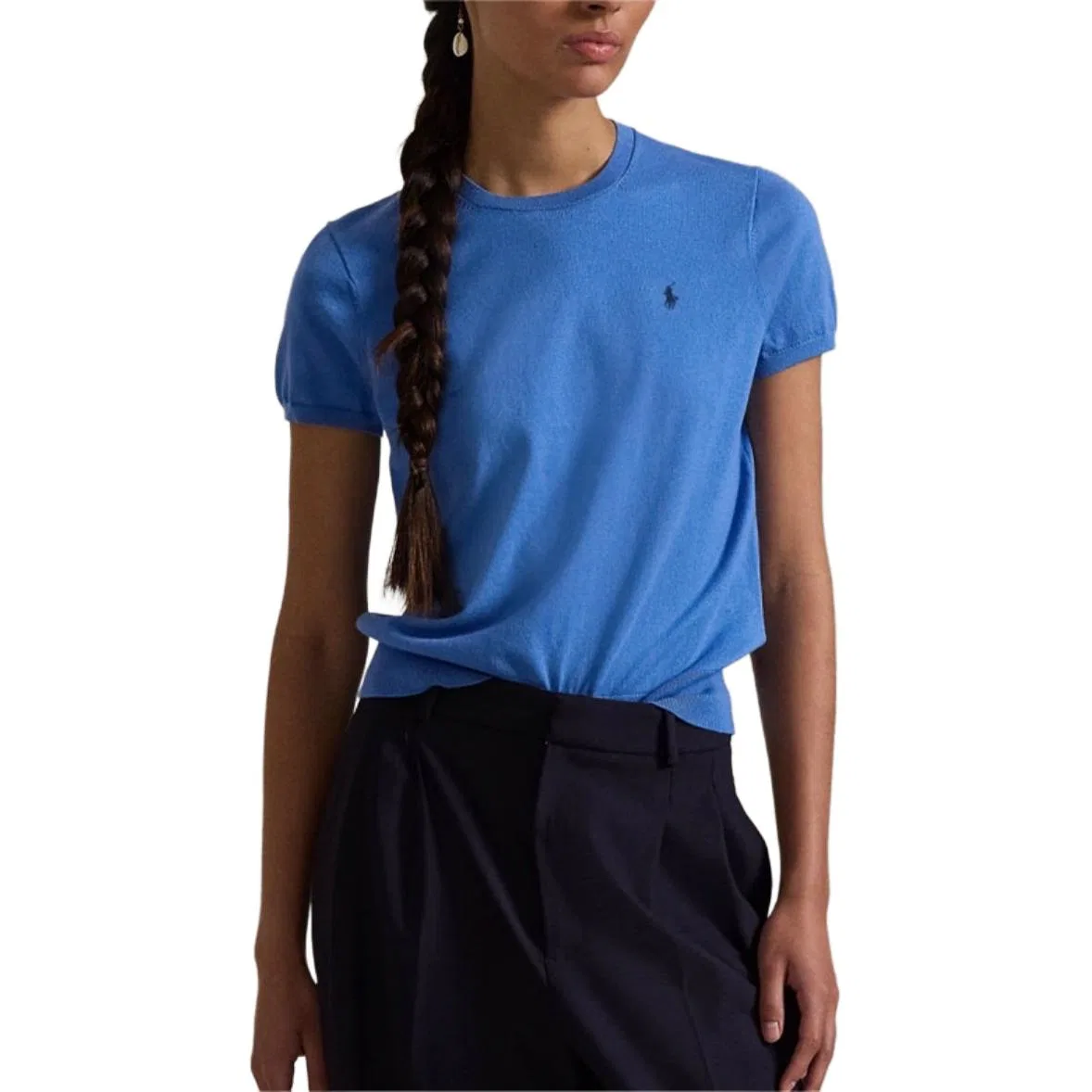 Джемпер с круглым вырезом Polo Ralph Lauren, Blue — фото 4