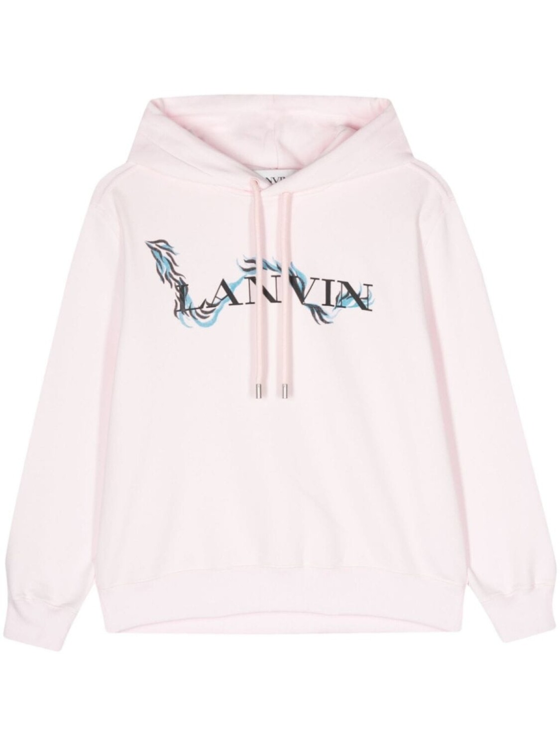 

Lanvin худи с логотипом, розовый