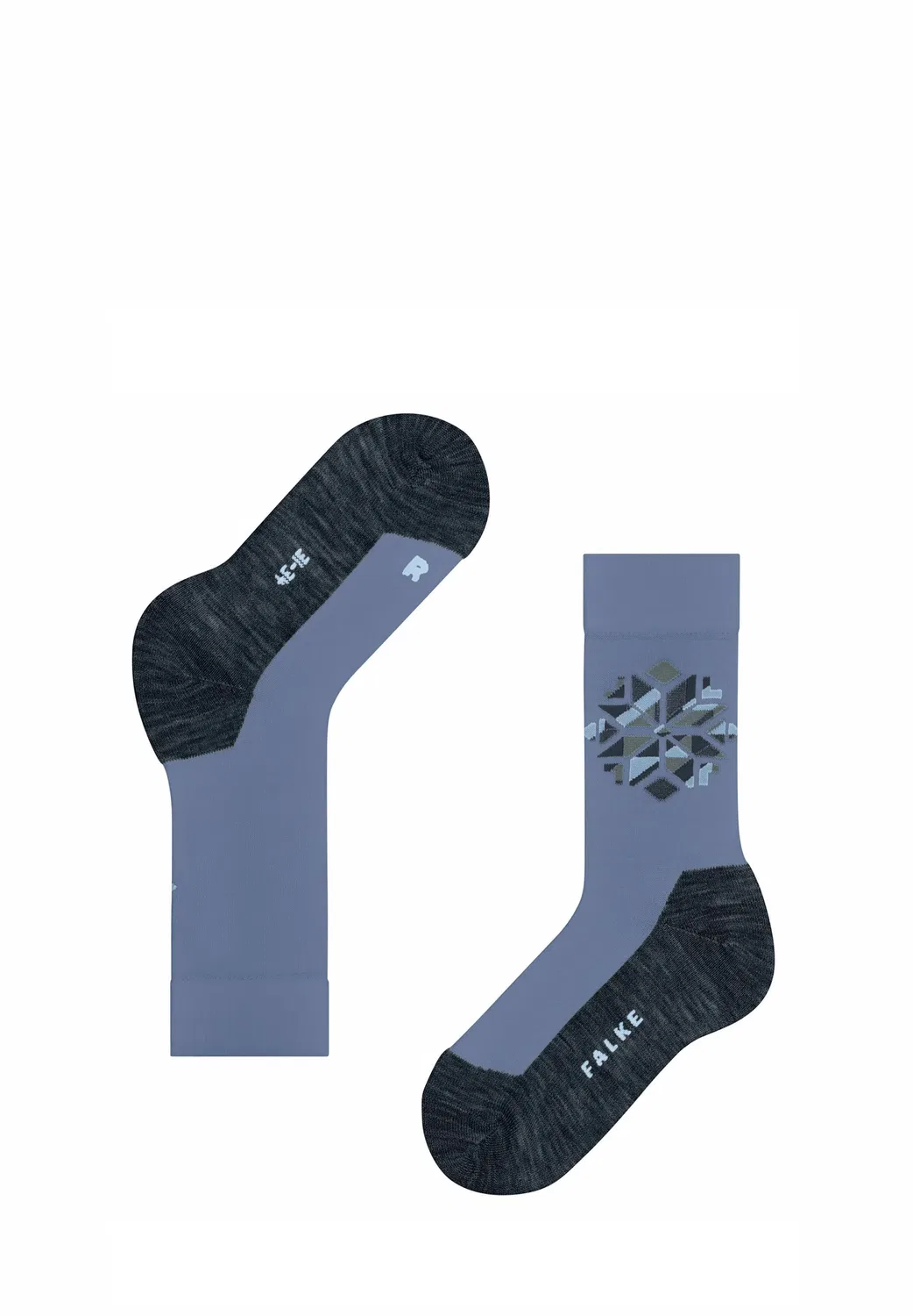 Носки Active Icy Snowstar унисекс - носки Falke, Smoky Blue — фото 4