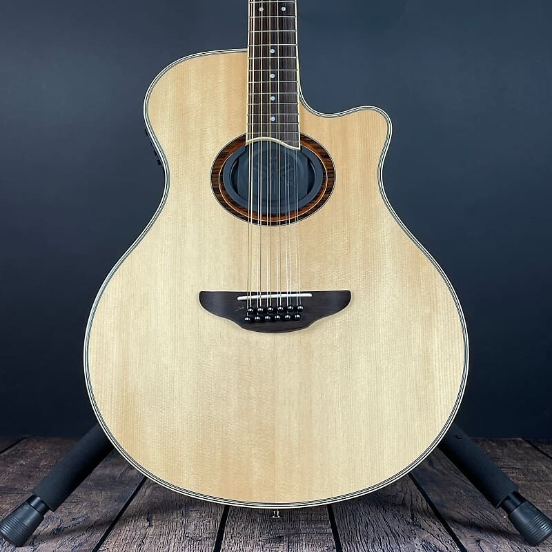 

Yamaha APX700II, 12-струнная акустическая электрическая, натуральная Yamaha APX700II 12-String -Electric-