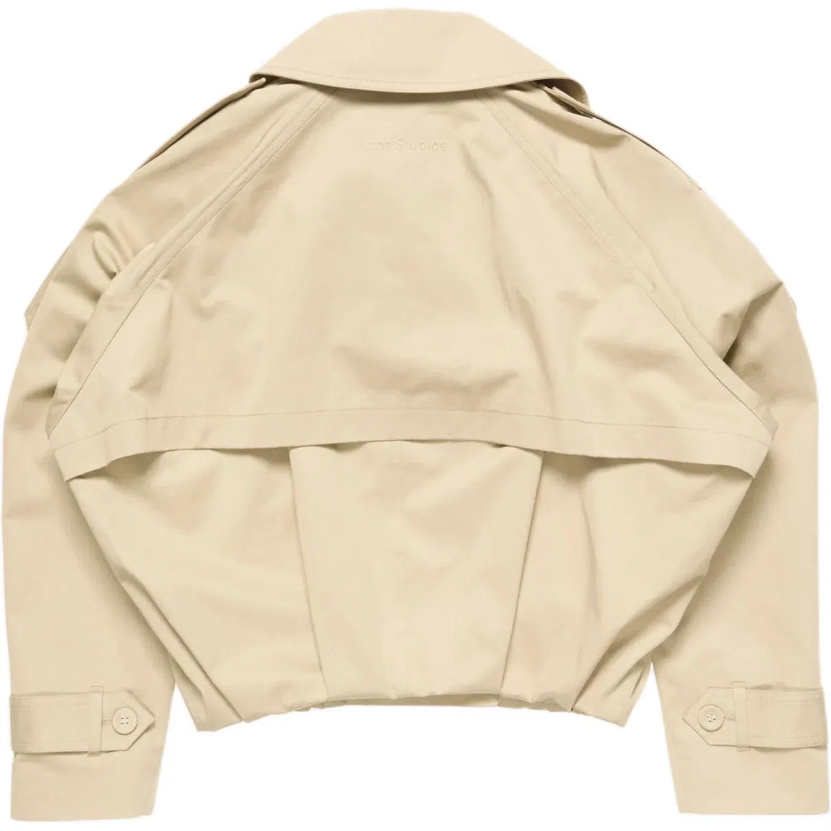 Женское тренчкот Acne Studios, Light Beige — фото 3