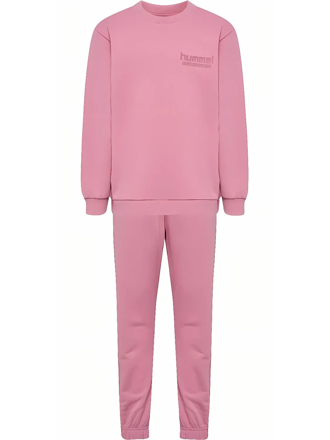 Спортивный костюм детский Base Sweat Set Hummel, розовый — фото 2
