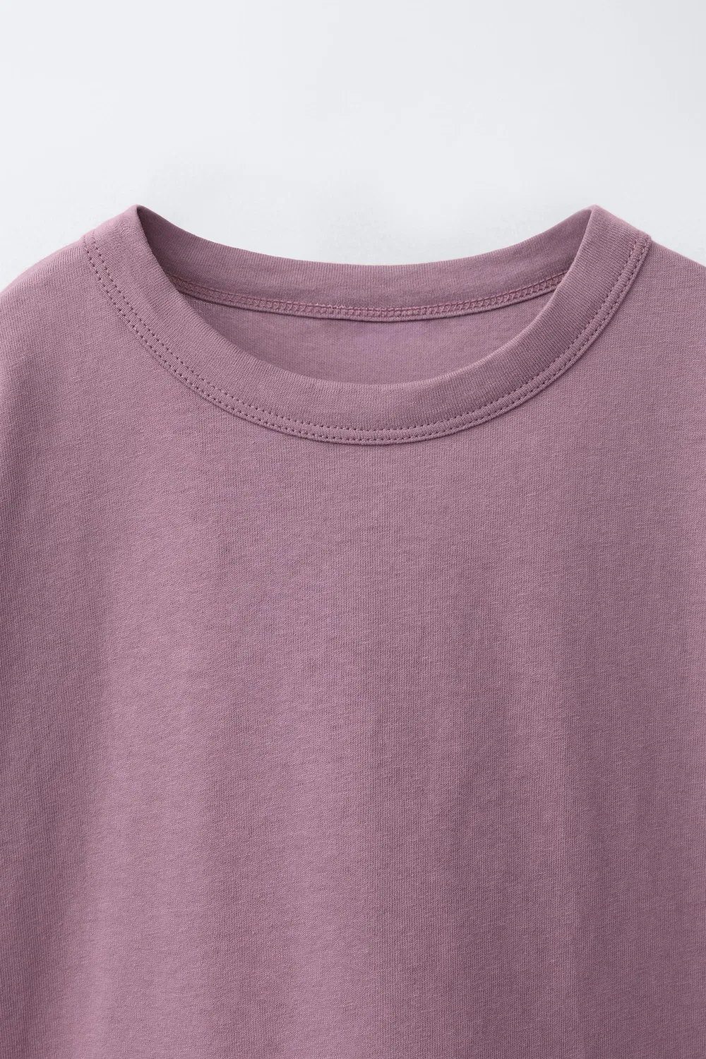 Комплект из футболки и шорт-бермуд ZARA, Burgundy — фото 3