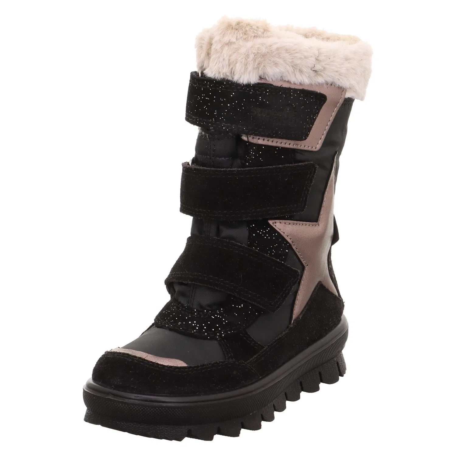 Детские зимние ботинки Snowboots с GORE-TEX Superfit, Black/Beige