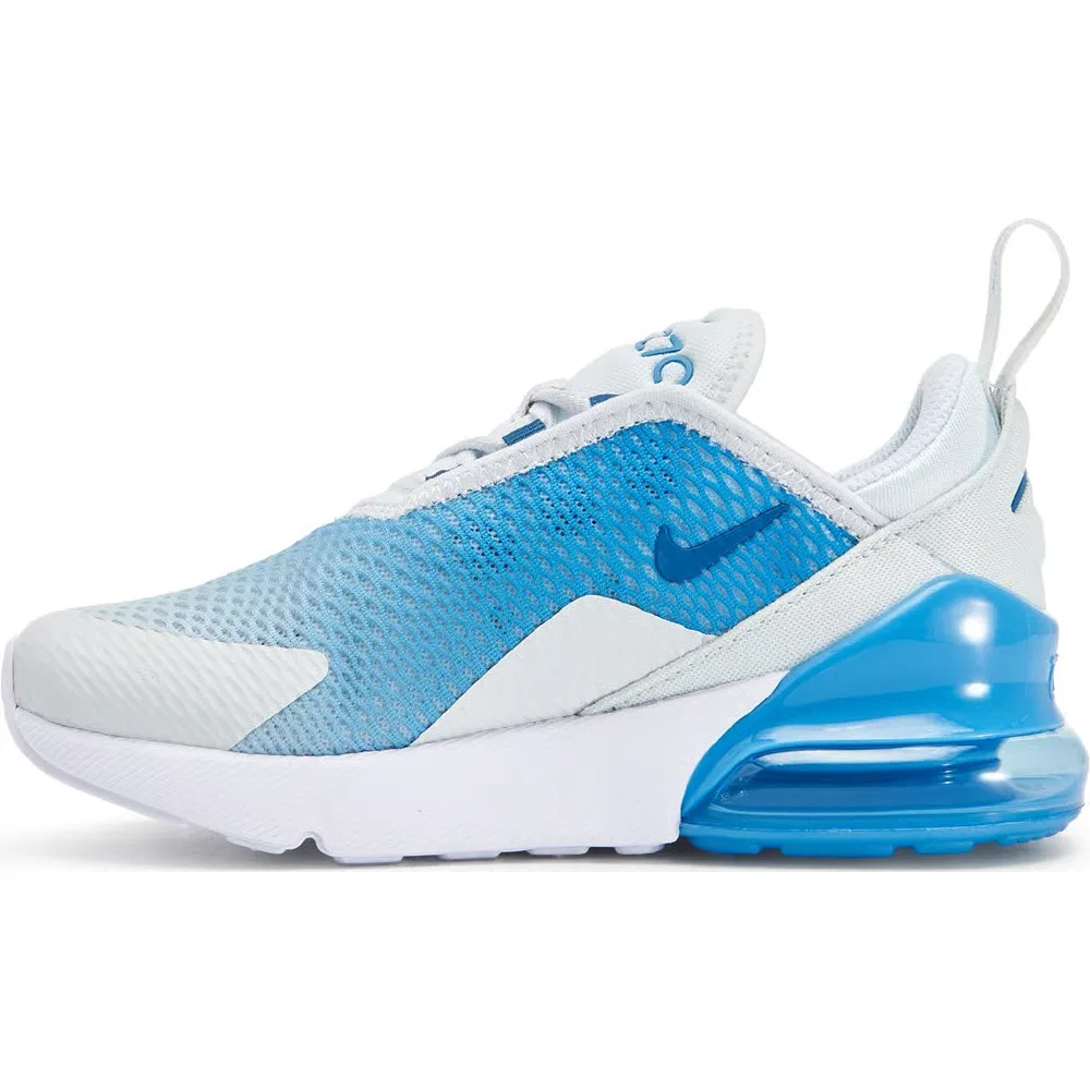 Детские кроссовки Air Max 270 Nike, White/Blue — фото 3