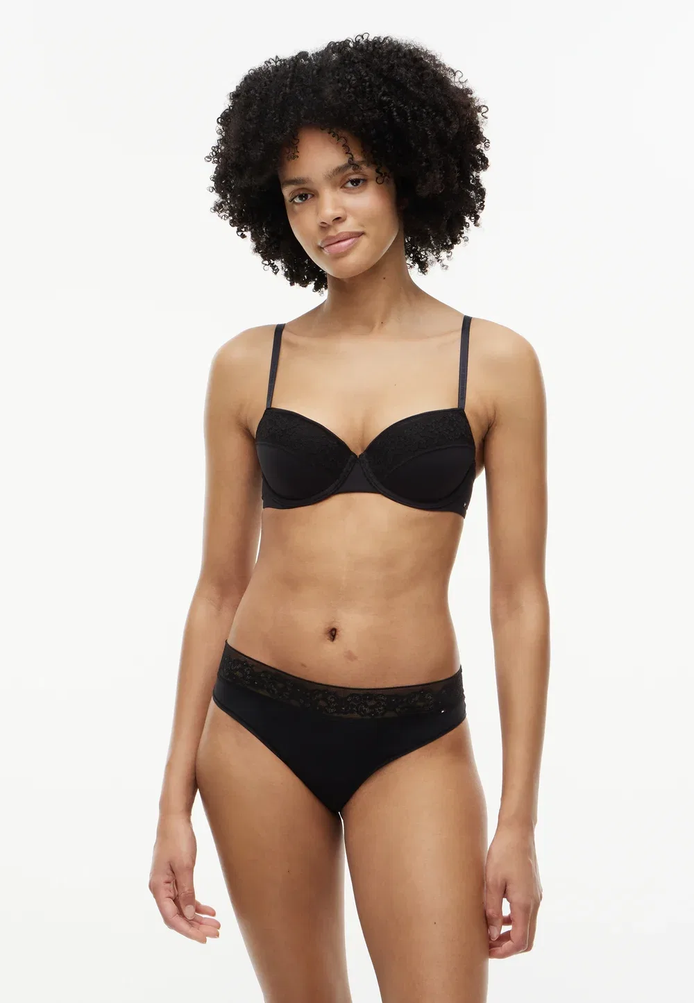 Бюстгальтер-Футболка Spacer demi Tommy Hilfiger, Black