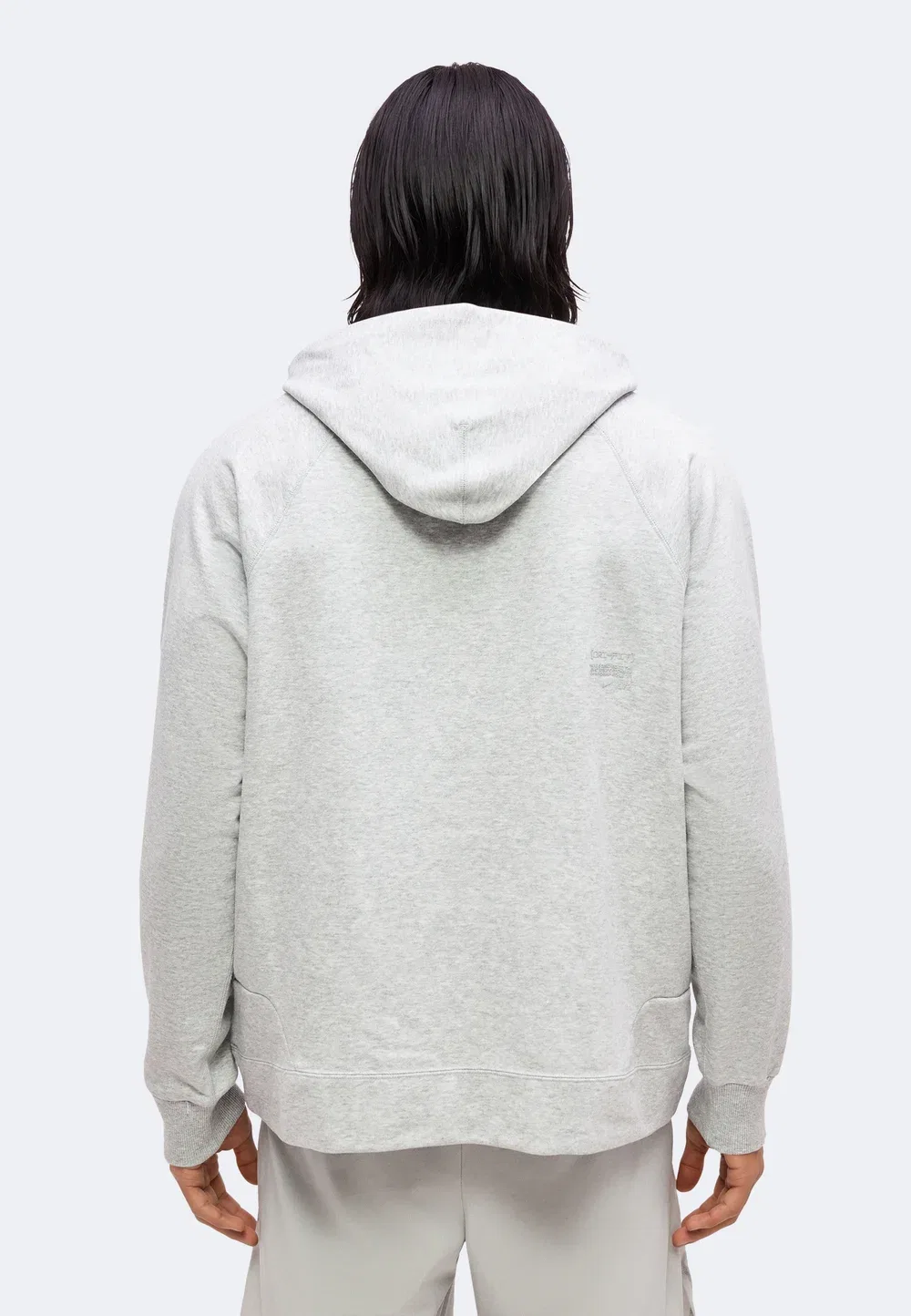Чехол для насоса - худи Nike Performance, Light Smoke Grey — фото 3
