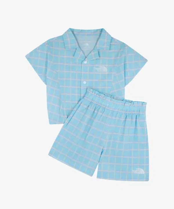 Футболка с коротким рукавом, Breeze Way, The North Face Kids, голубой