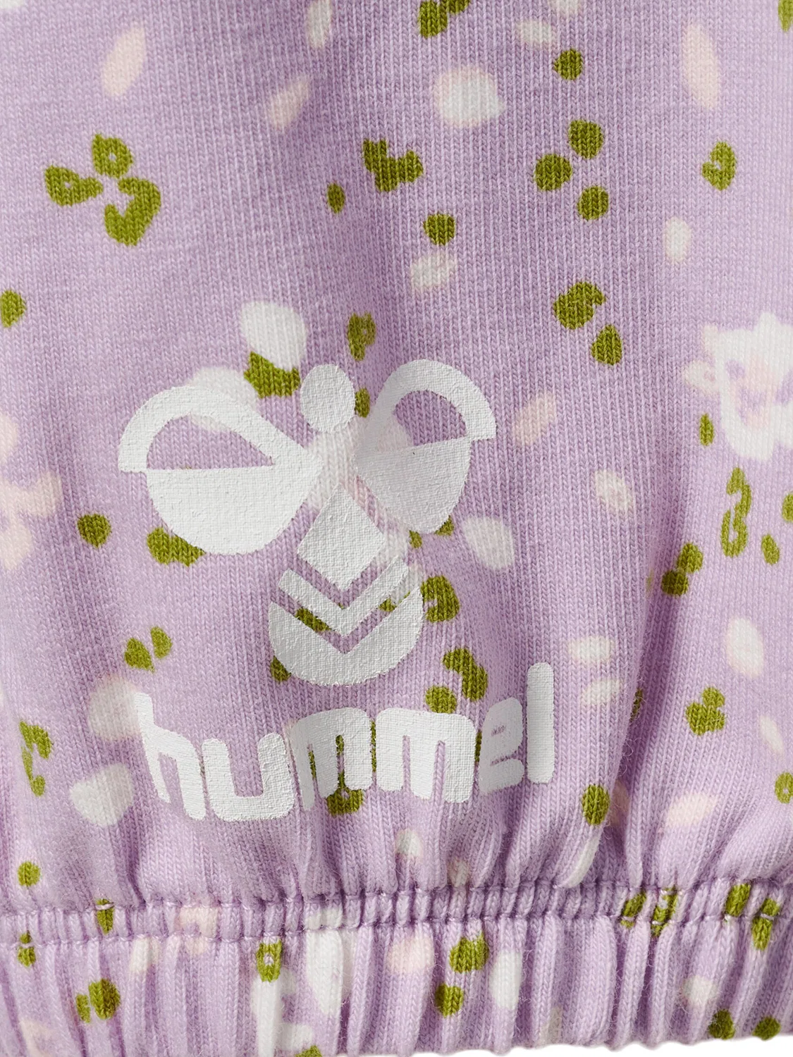 Детские шорты с принтом Hmlglad Hummel, Orchideenpink Bonbonrosa Helllila — фото 4