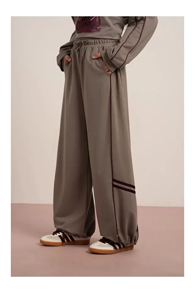 Детские спортивные штаны для девочек джоггеры My Lorin Kids Store, Brown — фото 3