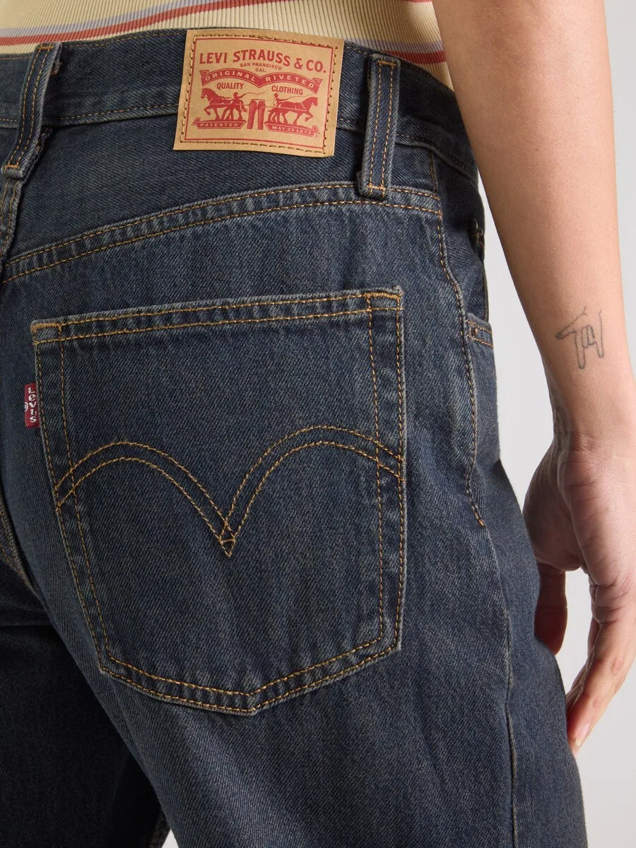 Джинсы LEVI'S Boot cut 'Middy Loose Boot' темно-синего цвета — фото 3