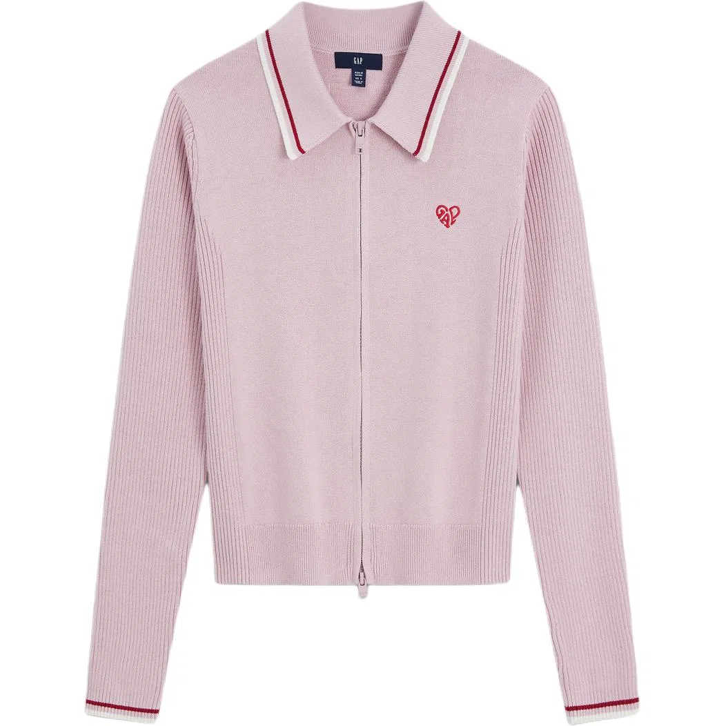 Женский кардиган с лацканами Knitwear GAP, Pink