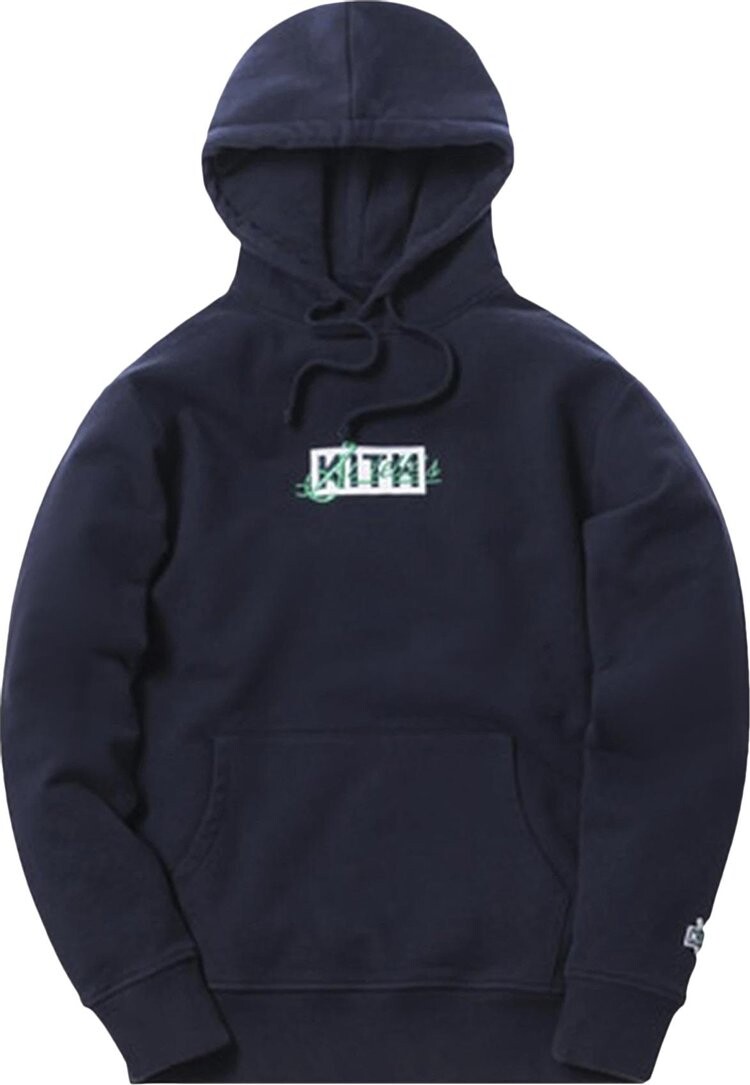 

Худи Kith x Sadelles Hoodie 'Navy', синий