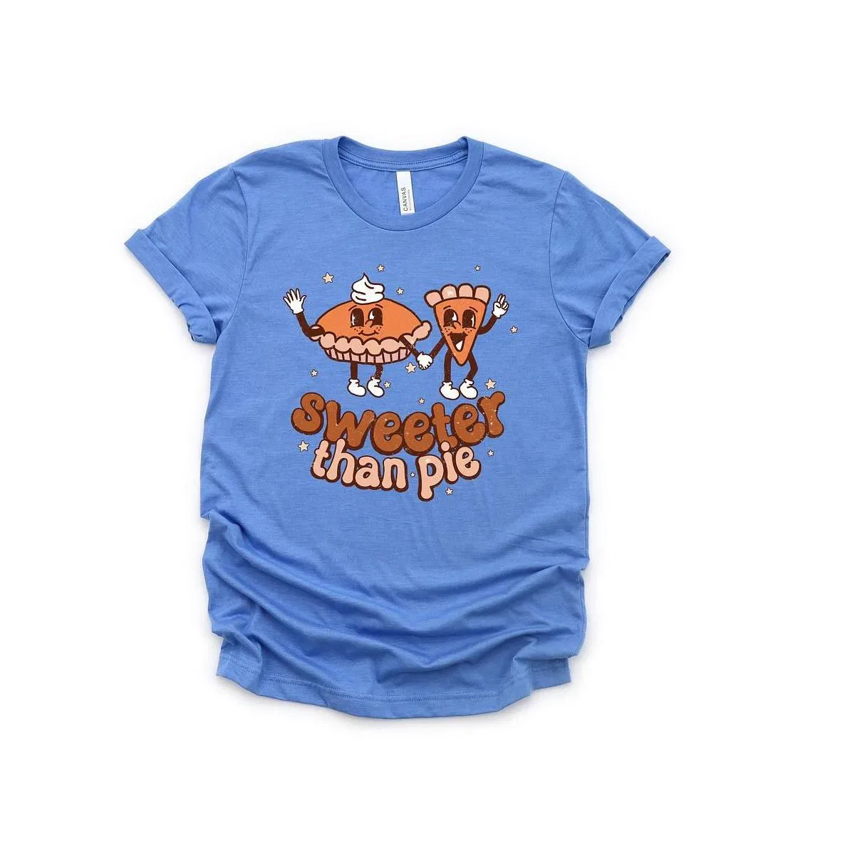 Детская футболка с принтом Sweeter Than Pie The Juniper Shop, Cream