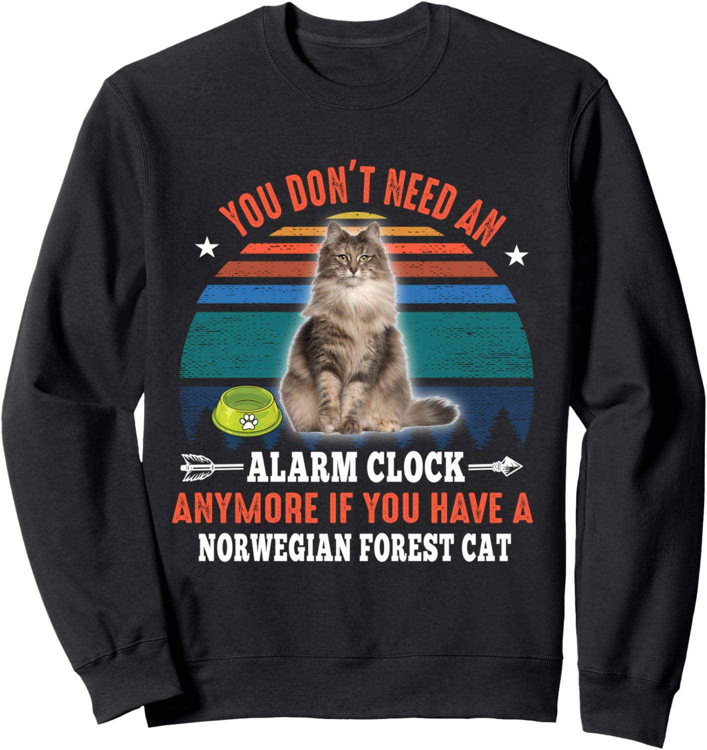 

Толстовка с изображением норвежской лесной кошки, черная Norwegische Waldkatze Katzen Shirt, Черный, Толстовка с изображением норвежской лесной кошки, черная Norwegische Waldkatze Katzen Shirt