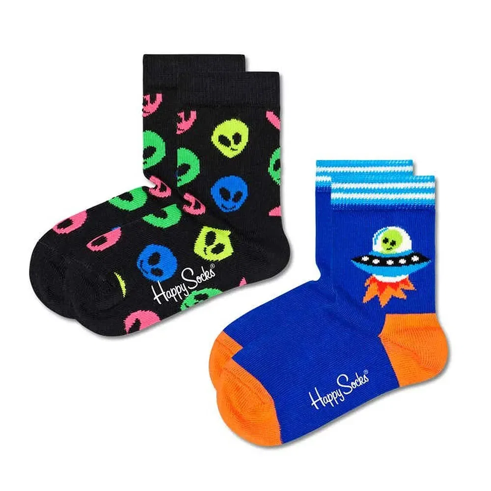 Носки Alien 2 пары Happy Socks, синий