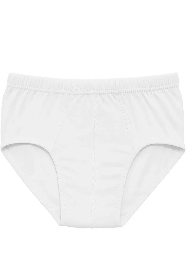 Детское белье для мальчиков хлопковое комплект 3 шт Özkan Underwear, White — фото 3