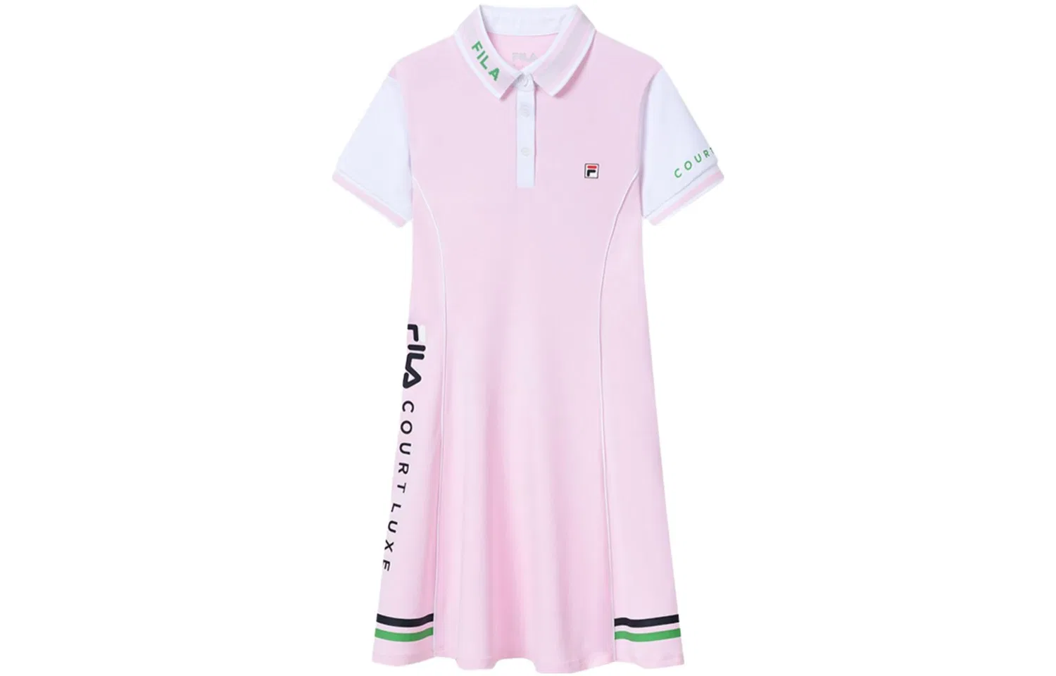 Детское платье для девочек хлопковое FILA KIDS, Soft Pink