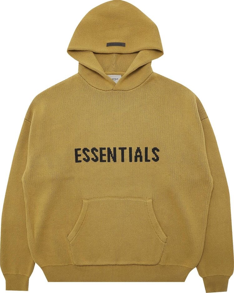 

Пуловер Fear of God Essentials Knit Pullover 'Amber', желтый