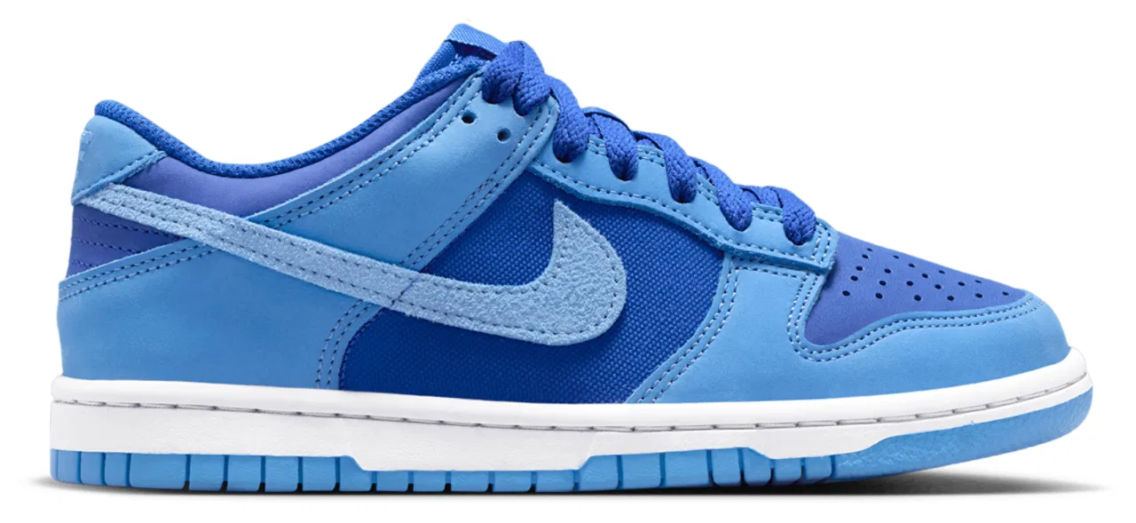 Кроссовки для мальчиков Dunk Low SE 3 Nike, цвет Game Royal/University Blue/White