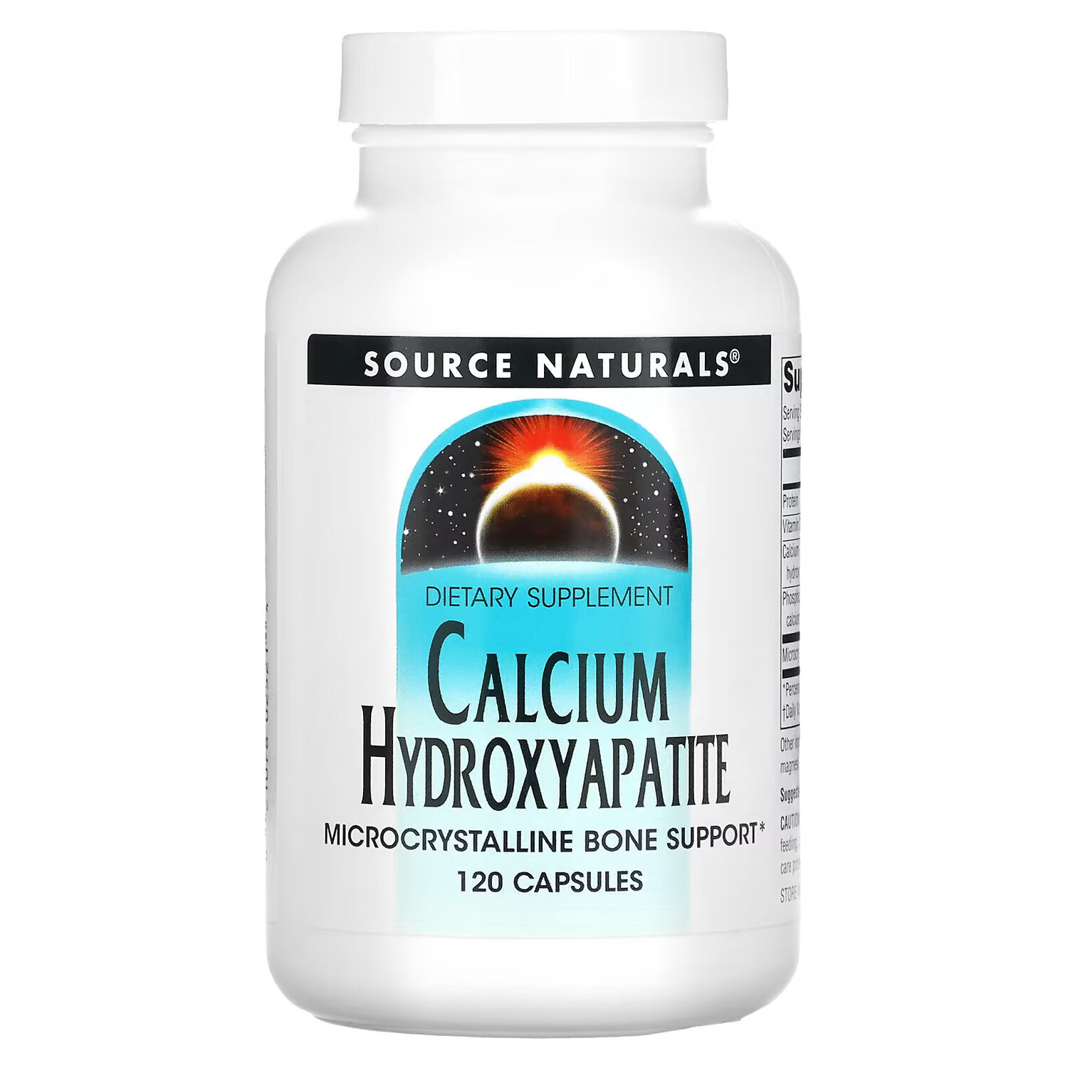 

Source Naturals, Гидроксиапатит кальция, 120 капсул