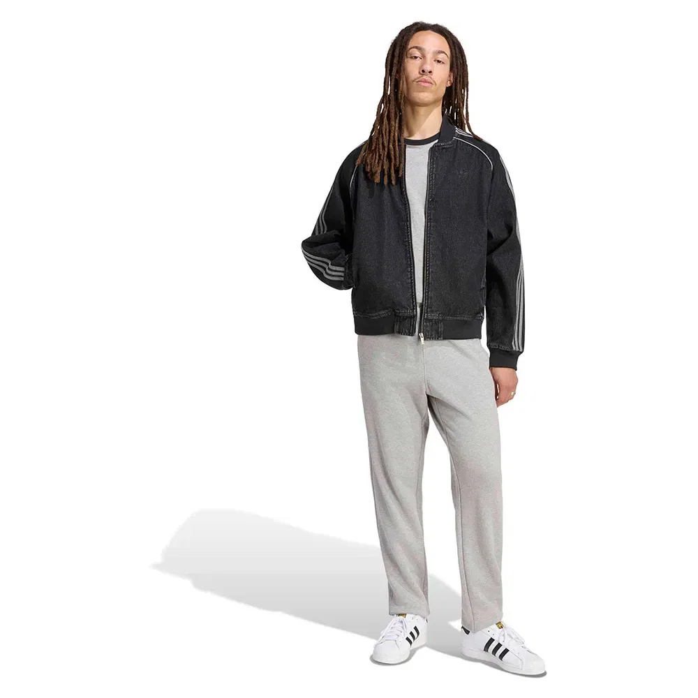Мужская джинсовая куртка из коллекции SST Adicolor Adidas Originals, Black — фото 4