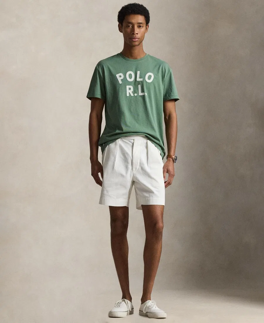 Футболка классического кроя с коротким рукавом Polo Ralph Lauren, Fatigue — фото 2