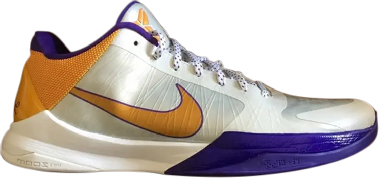 

Лимитированные кроссовки Nike Zoom Kobe 5 'Lakers Home', белый