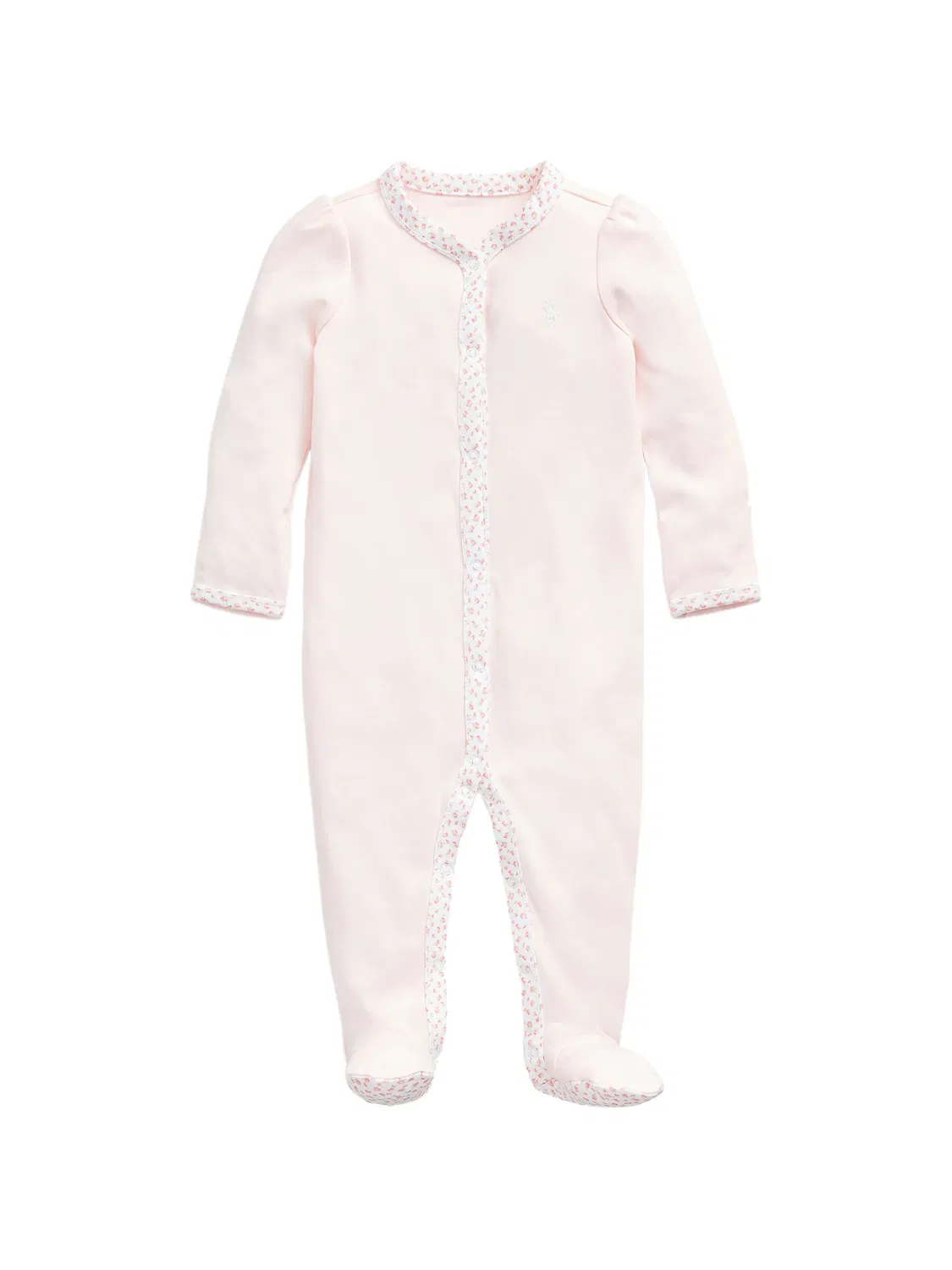 Комплект для новорожденного с вышитым логотипом Polo Ralph Lauren Kids, розовый