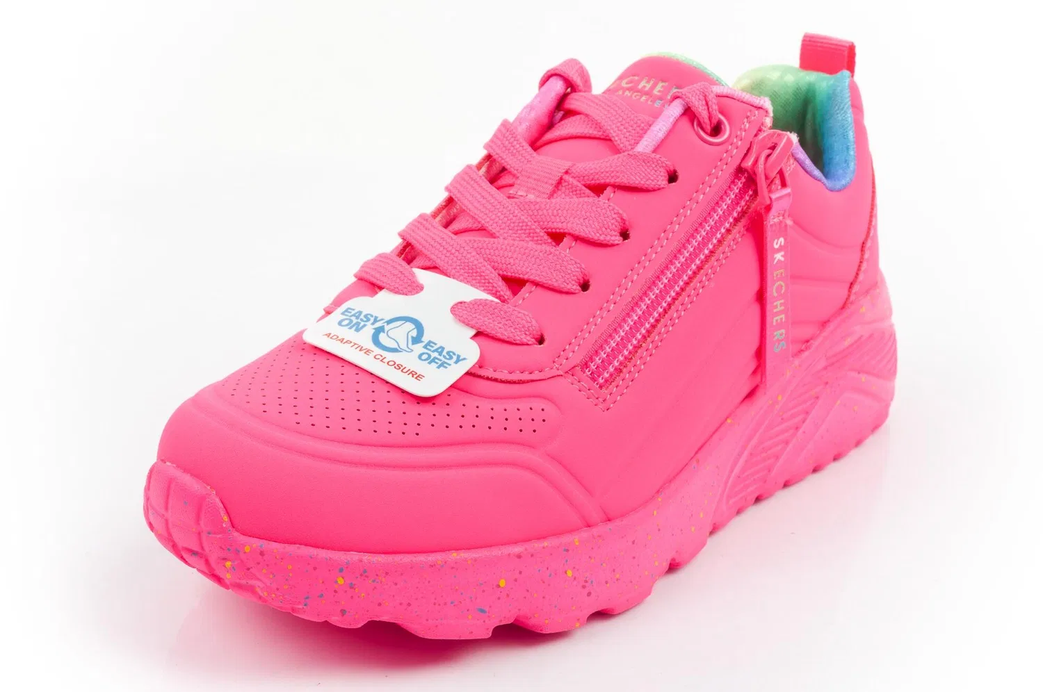 Детские кроссовки Skechers Uno Lite, Розовый — фото 3