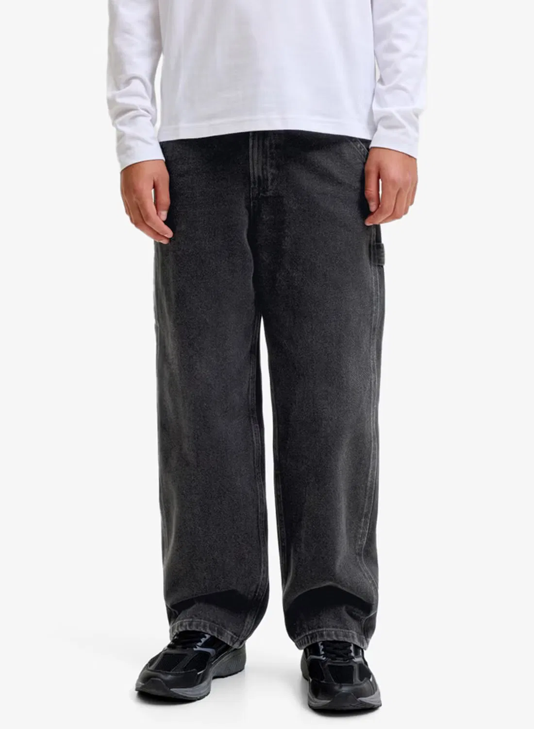Джинсы свободного кроя Youth relaxed fit Jack & Jones Junior, черный