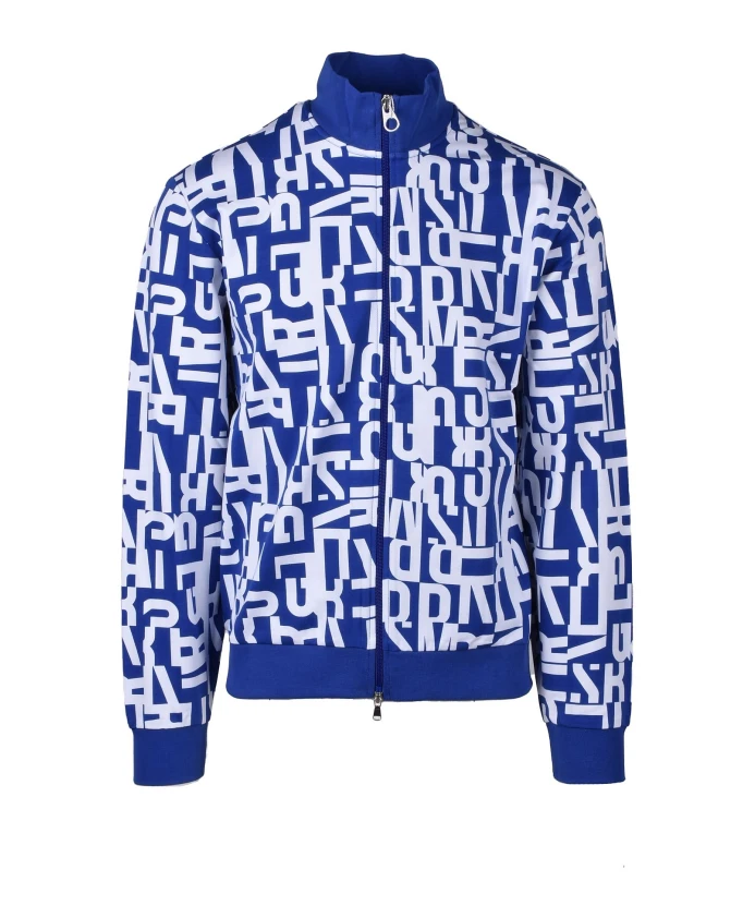 

Толстовка на молнии Bikkembergs, синий