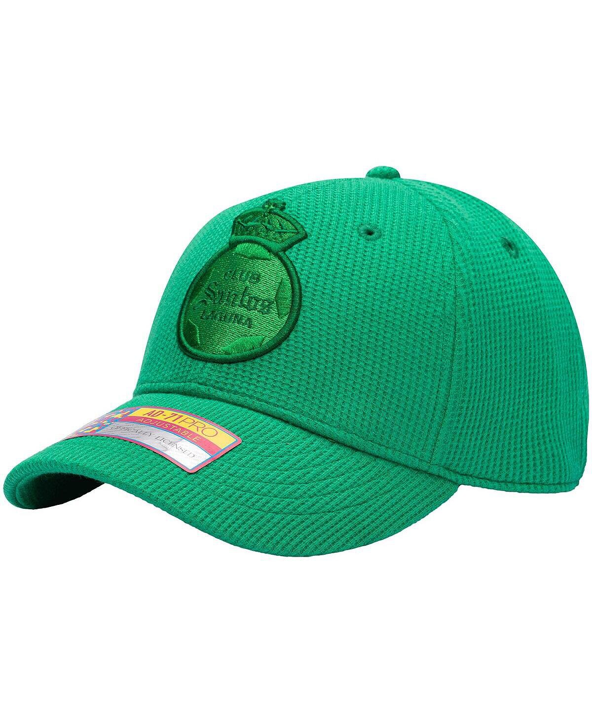 

Мужская зеленая регулируемая шапка Santos Laguna Club Pro Fan Ink
