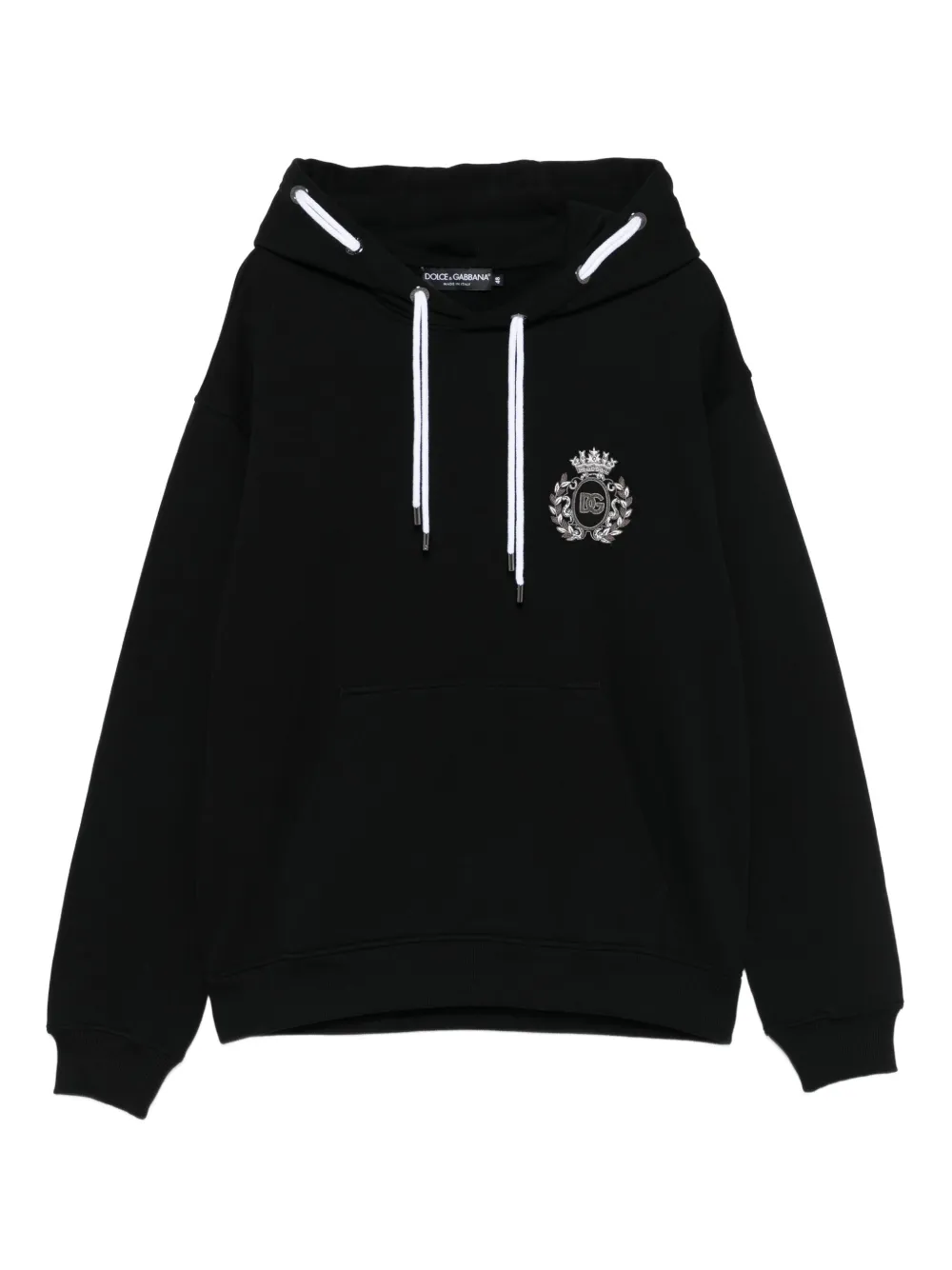 

Худи с вышивкой DOLCE & GABBANA, черный