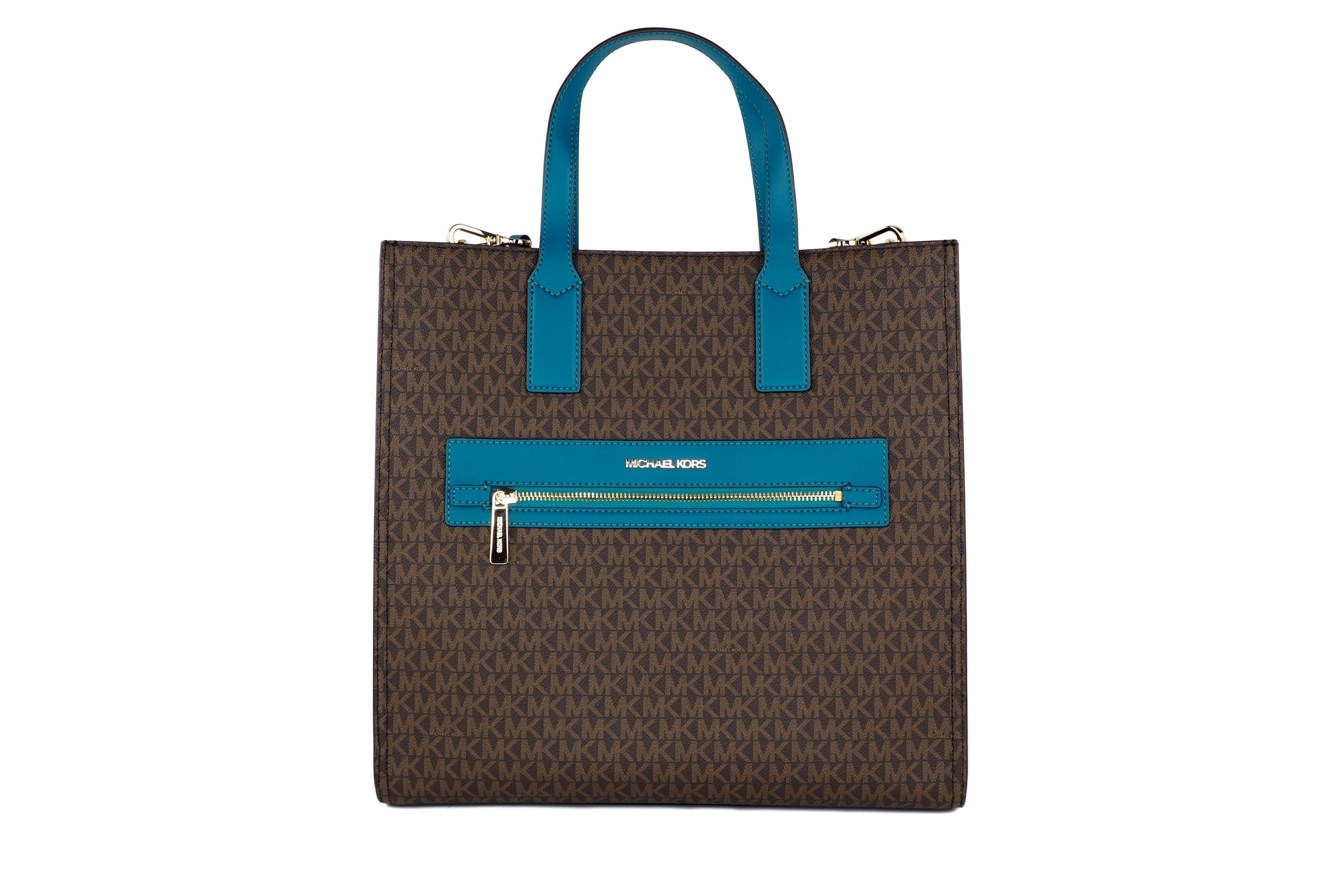 

Большая сумка-тоут Kenly North South (лагуна) Michael Kors