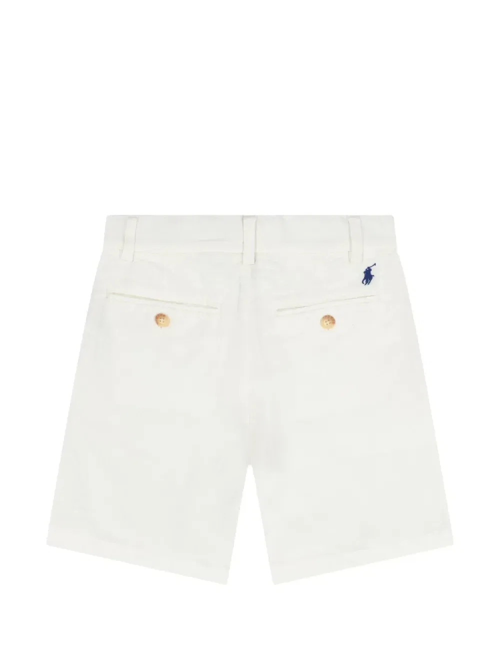 Шорты с логотипом Polo Pony Polo Ralph Lauren Kids, белый — фото 2