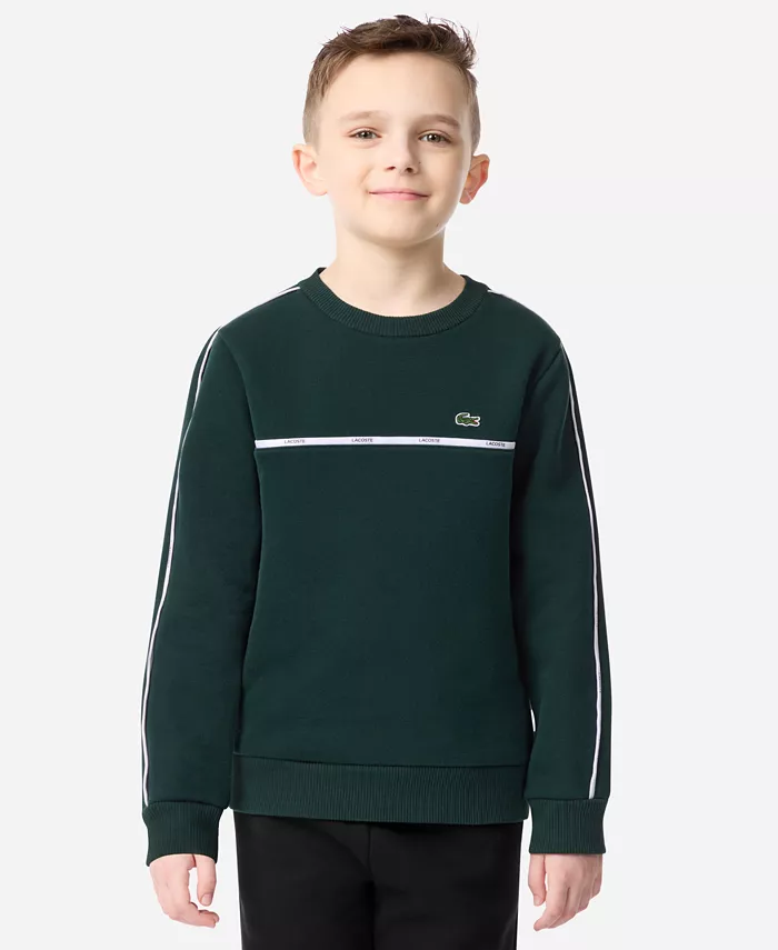 

Майка с микротаппингом для мальчиков 8-20 Lacoste, зеленый