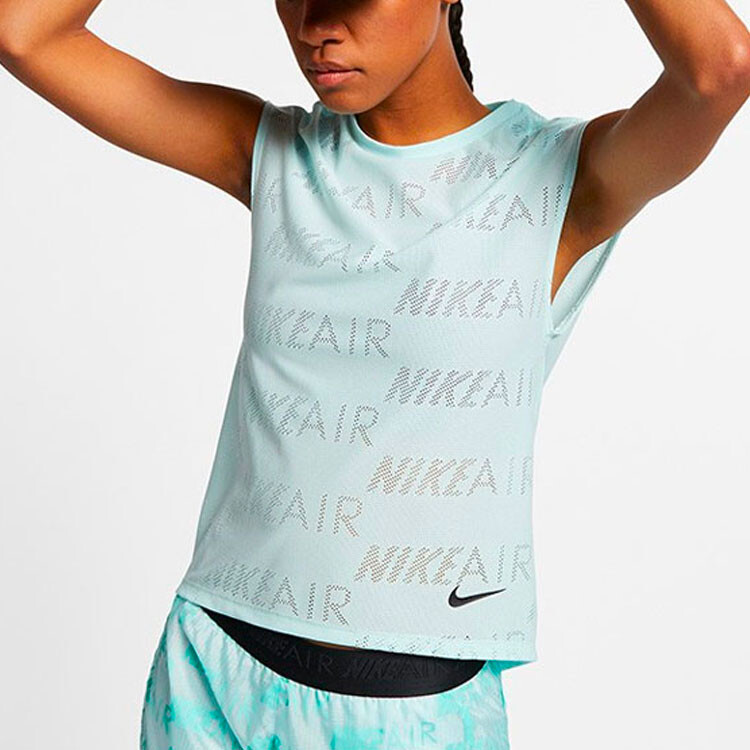 Футболка женская Lake Green Nike — фото 3