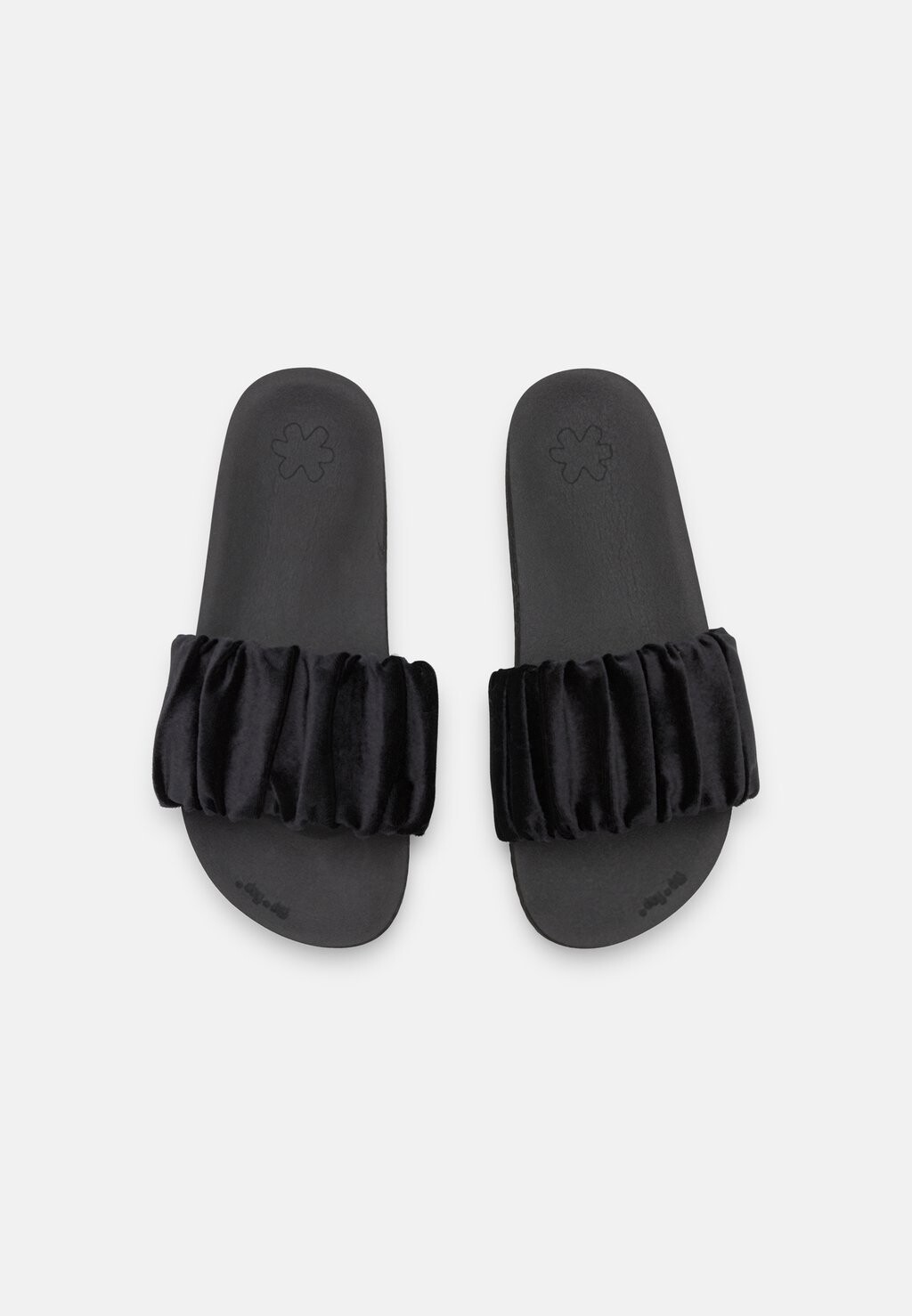 Мюли на плоской подошве Pool Gentle flip*flop, черный
